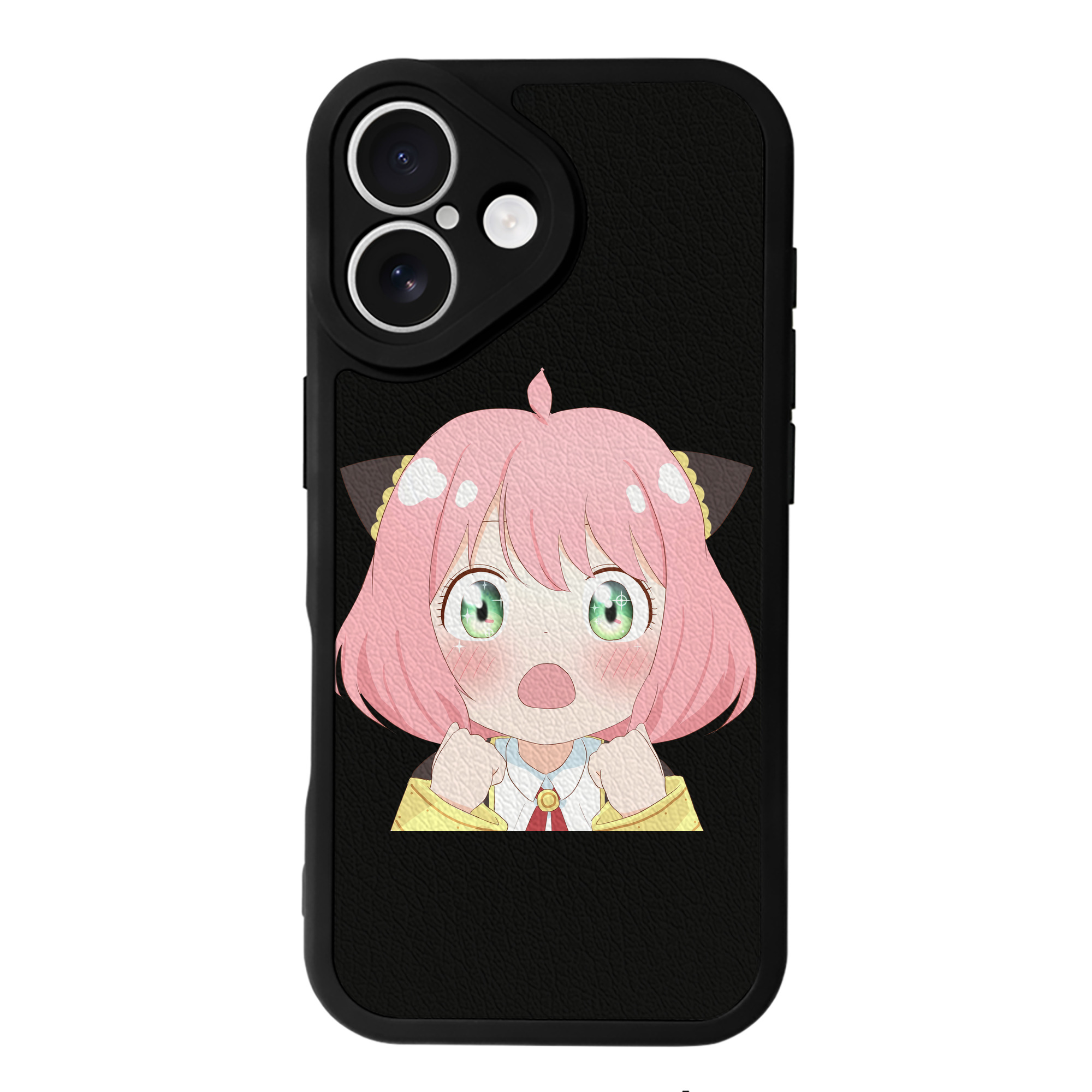 （画像用） SPY×FAMILY间谍家家酒 【iPhone 16シリーズ対応】シリコンスマホケース（レザー調） 材質：シリコン